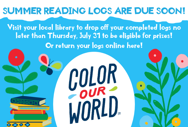 SRP 2025 - Return Your Reading Logs