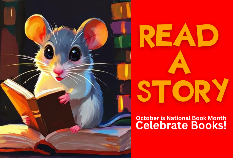 Read a Story - Celebrate Books October is National Book Month