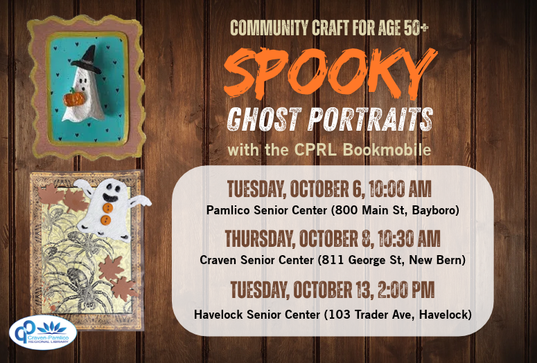 Spooky Ghots Portrait Craft